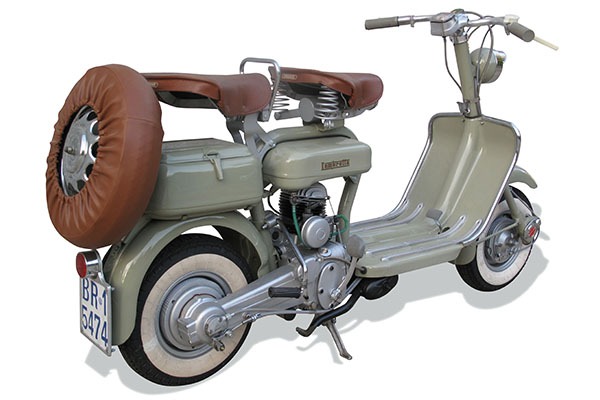 LAMBRETTA D / LD 125 125 cc 2T AC '51-'55 | SIP-Scootershop