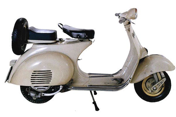 Photo from VESPA 125 (T1/125) (D) 125 ccm 2T AC '57-'59 VNA1-2 | KLASSIK VESPA