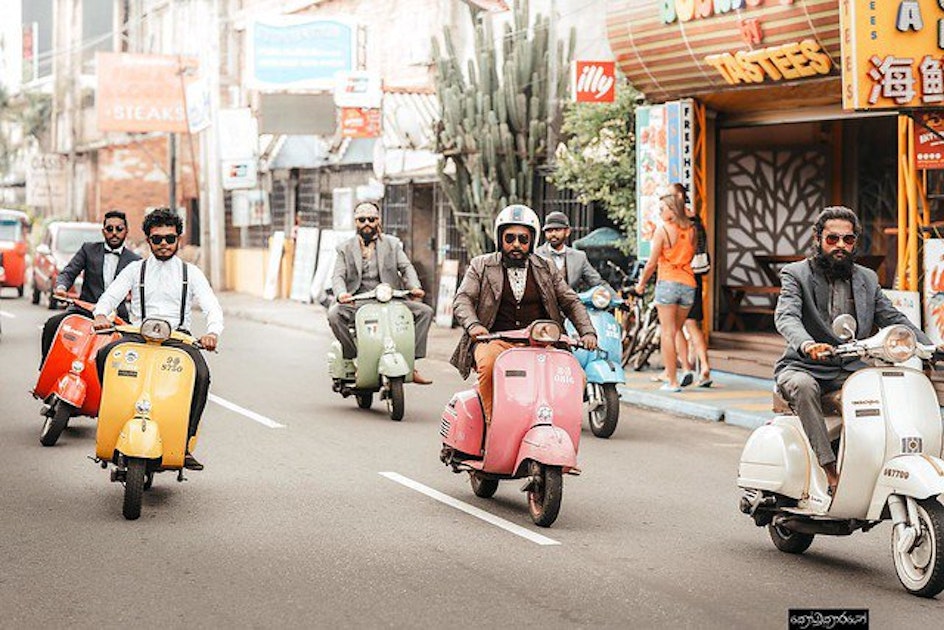 Vespa Scene Sri Lanka Kodukarayo Classic Scene Blog Vespa