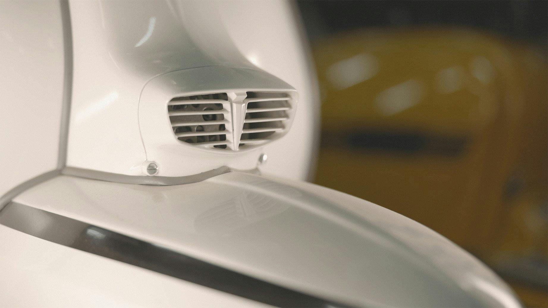Detail einer Lambretta