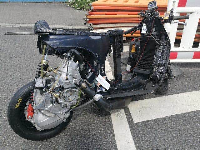Hot vehicle