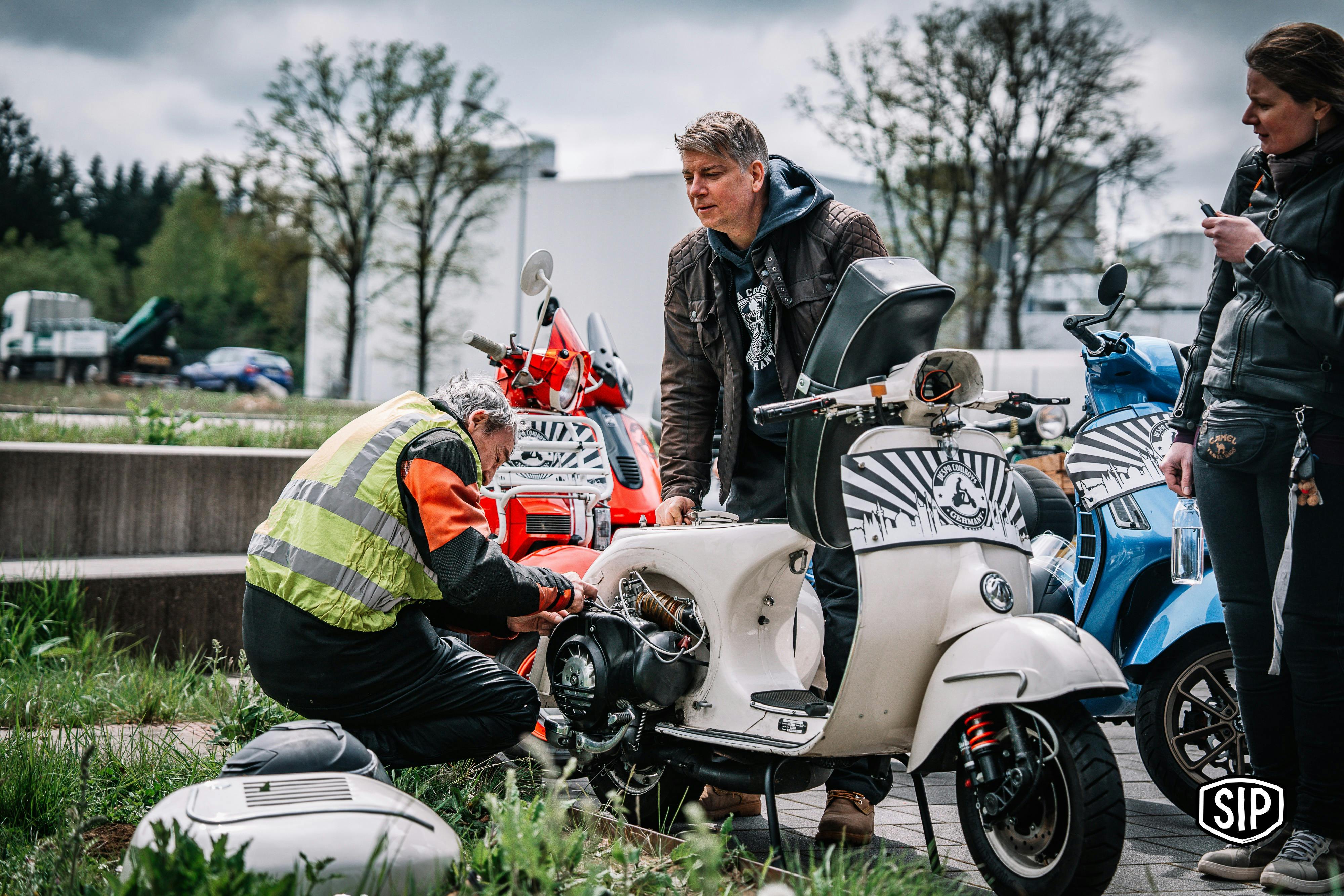 Vespa reparatie