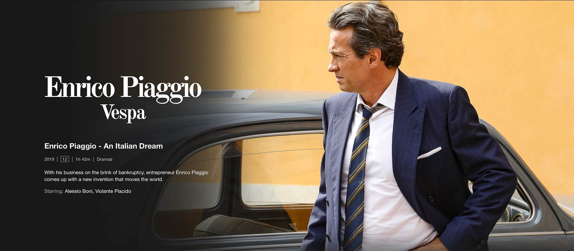 Enrico Piaggio An Italian Dream Classic Scene Blog Vespa