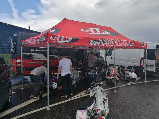 At the SIP stand