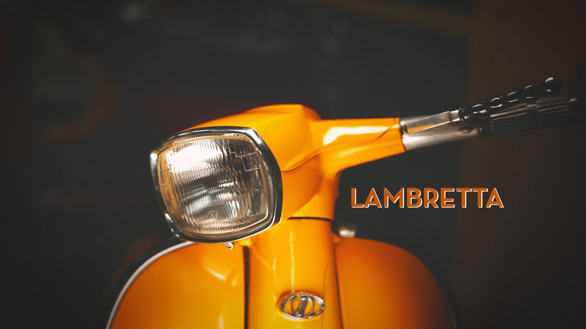 ランブレッタ 3型用 新品 黒 グリップセット Lambretta Li-3 SX TV GP