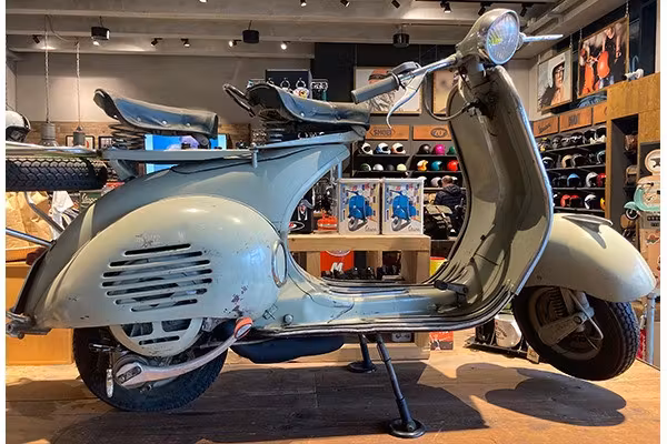 Photo from VESPA ACMA Type 125 N 125 ccm 2T AC '59-'62 N | KLASSIK VESPA