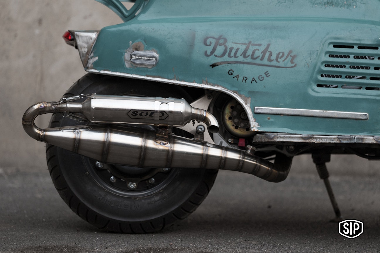 Custom Creation Vyatka Elektron Classic Scene Blog Vespa & Lambretta