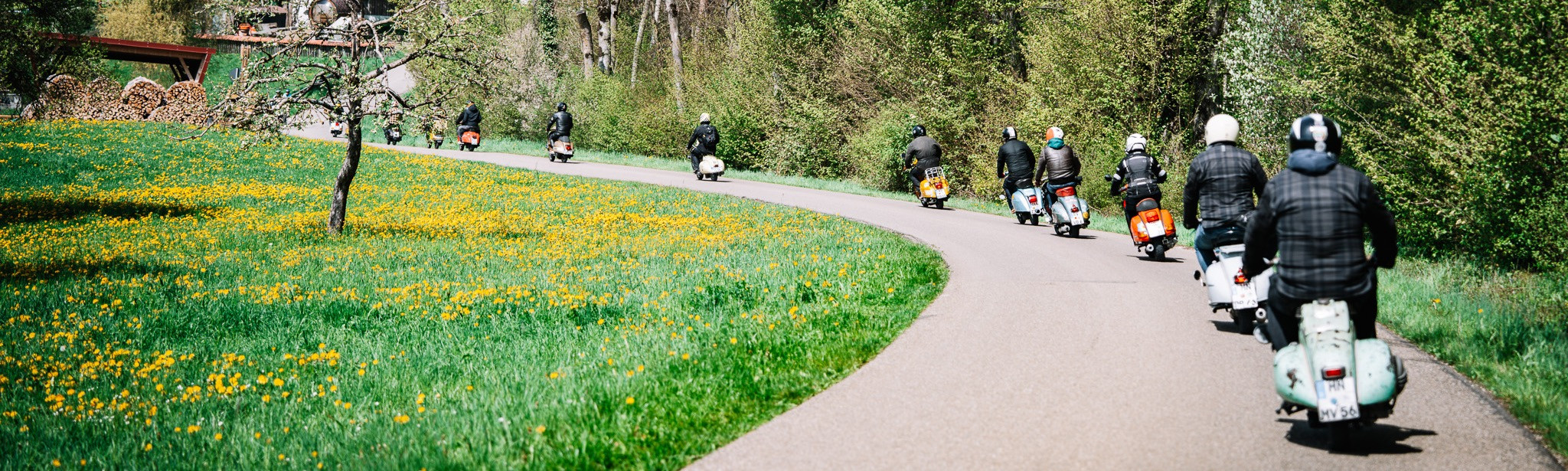 Rolling up the VESPAGIOIA in Blaubeuren 2025