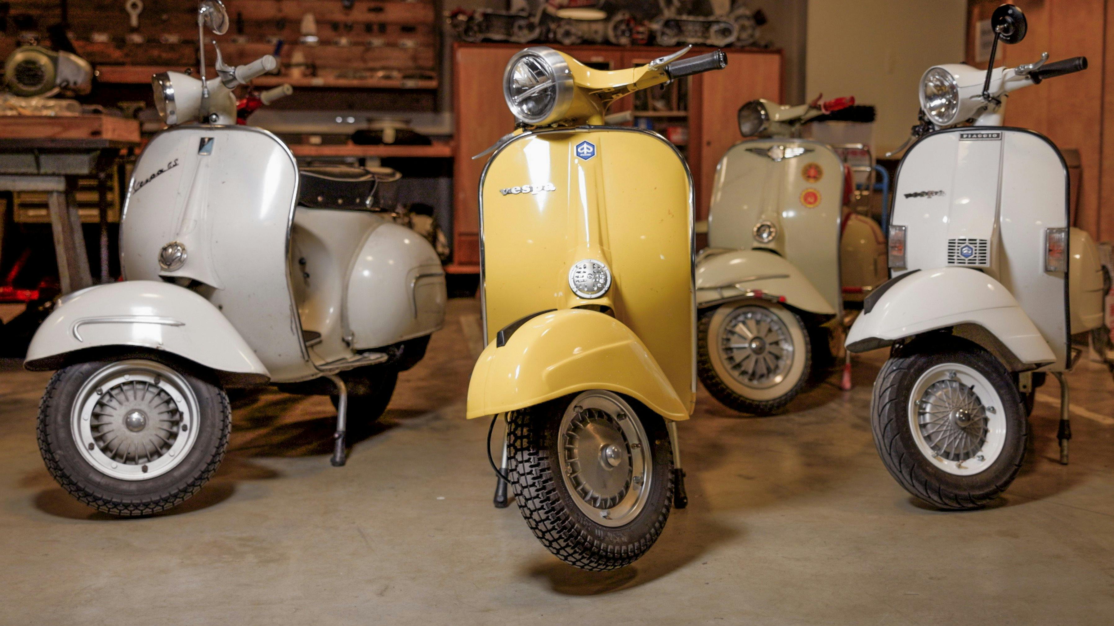 Largeframe Vespas