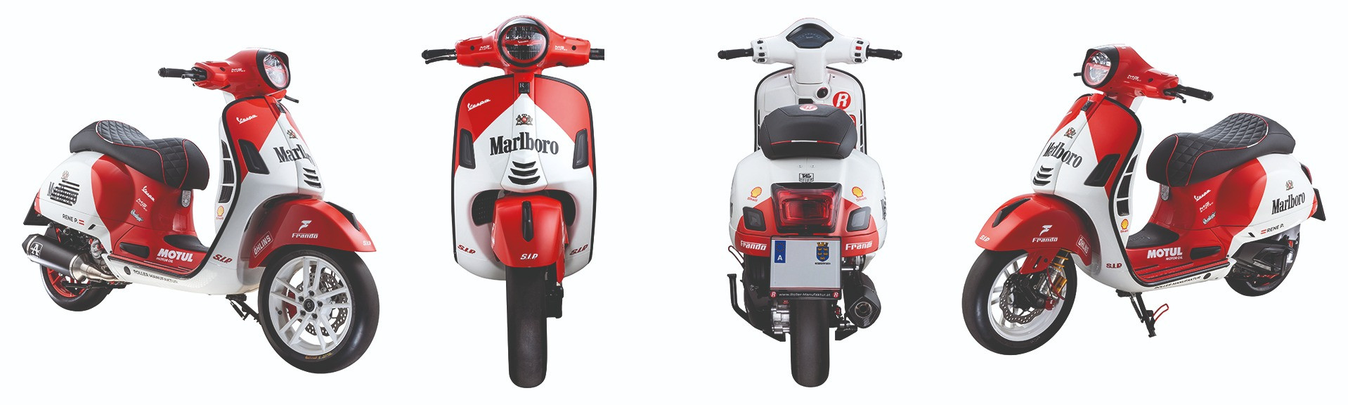 Vespa GTS 310 SuperSport "Marlboro" personalizada