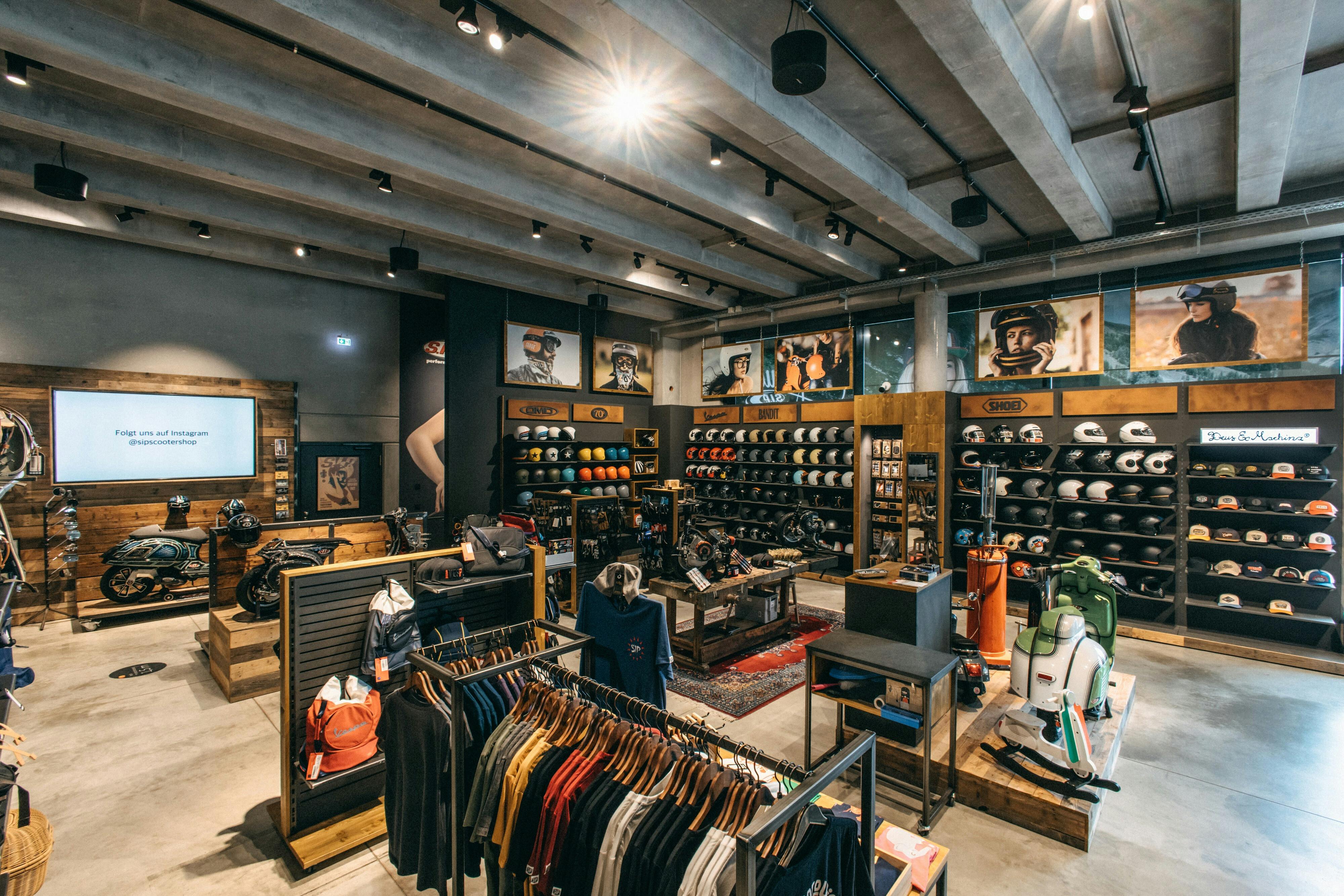 Blick in den Flagshipstore