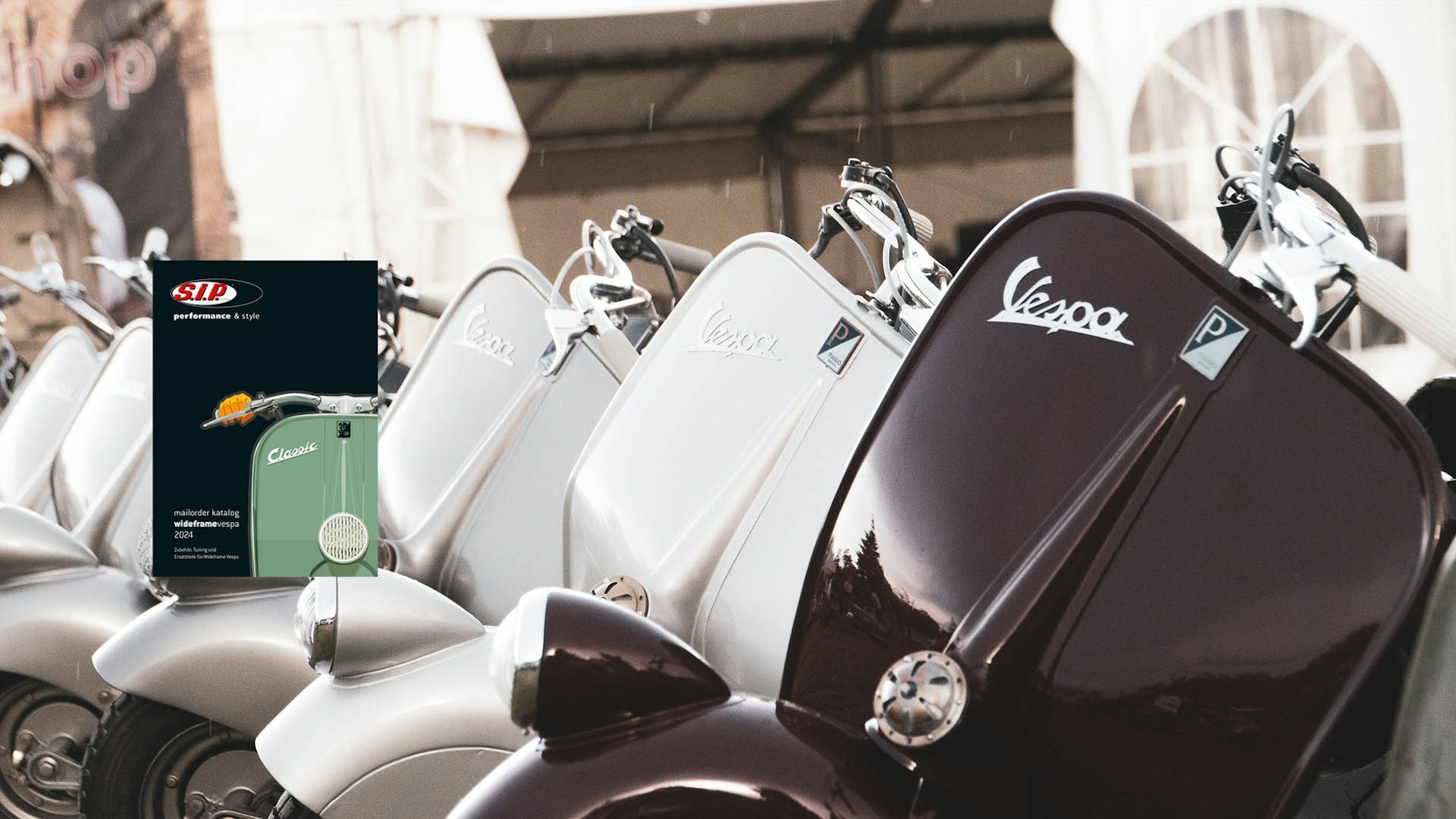 Vespa Wideframe Catalogue 2024 Classic Scene Blog Vespa & Lambretta