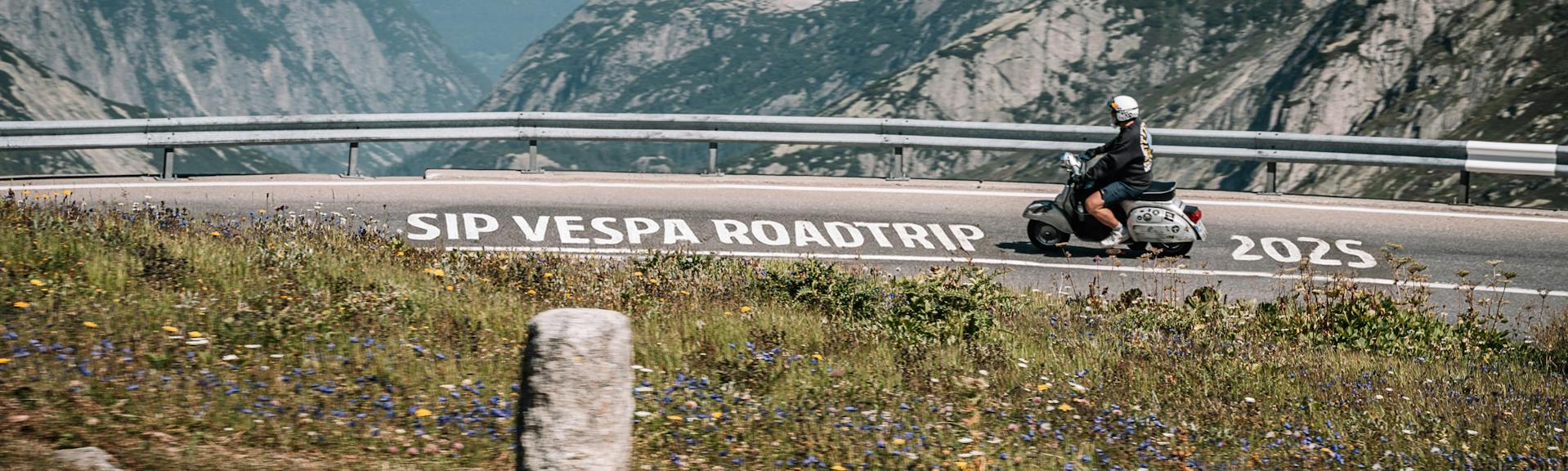 SIP Vespa Roadtrip 2025 Switzerland